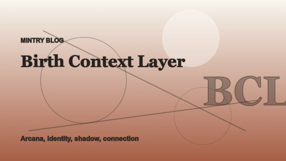 Birth Context in Mintry: Date, Time, and Place header artwork