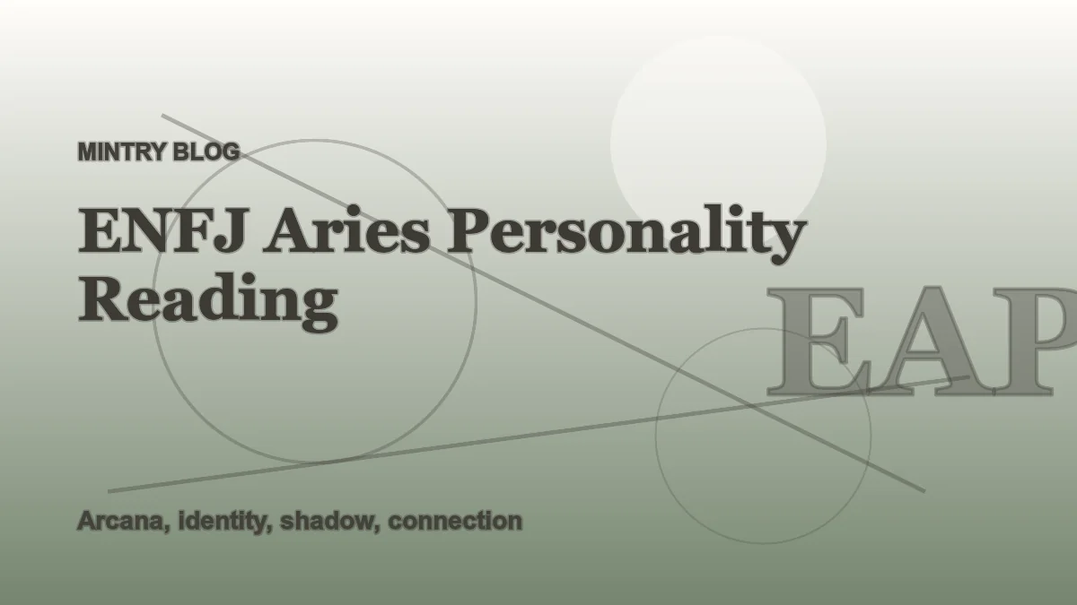 ENFJ Aries: Complete Personality Reading header artwork