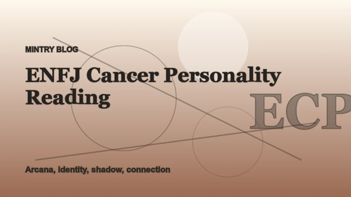 ENFJ Cancer: Complete Personality Reading header artwork