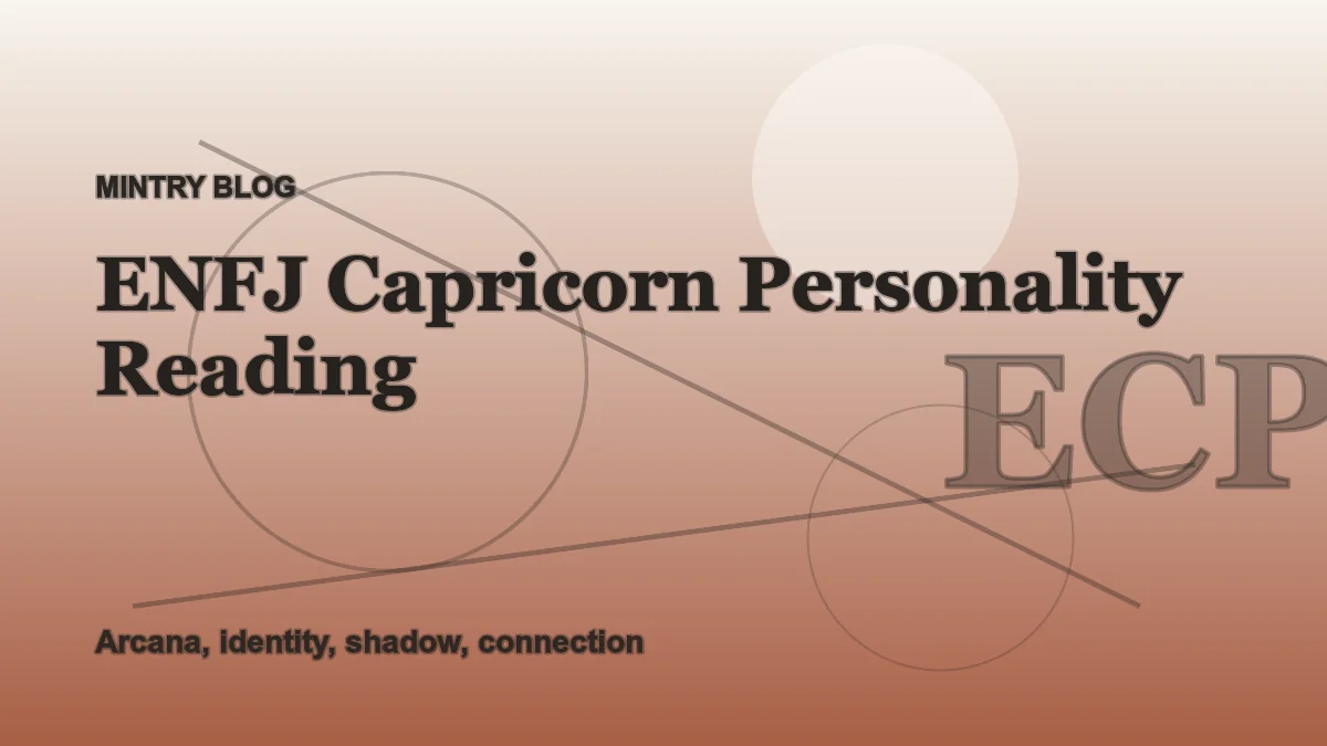 ENFJ Capricorn: Complete Personality Reading header artwork