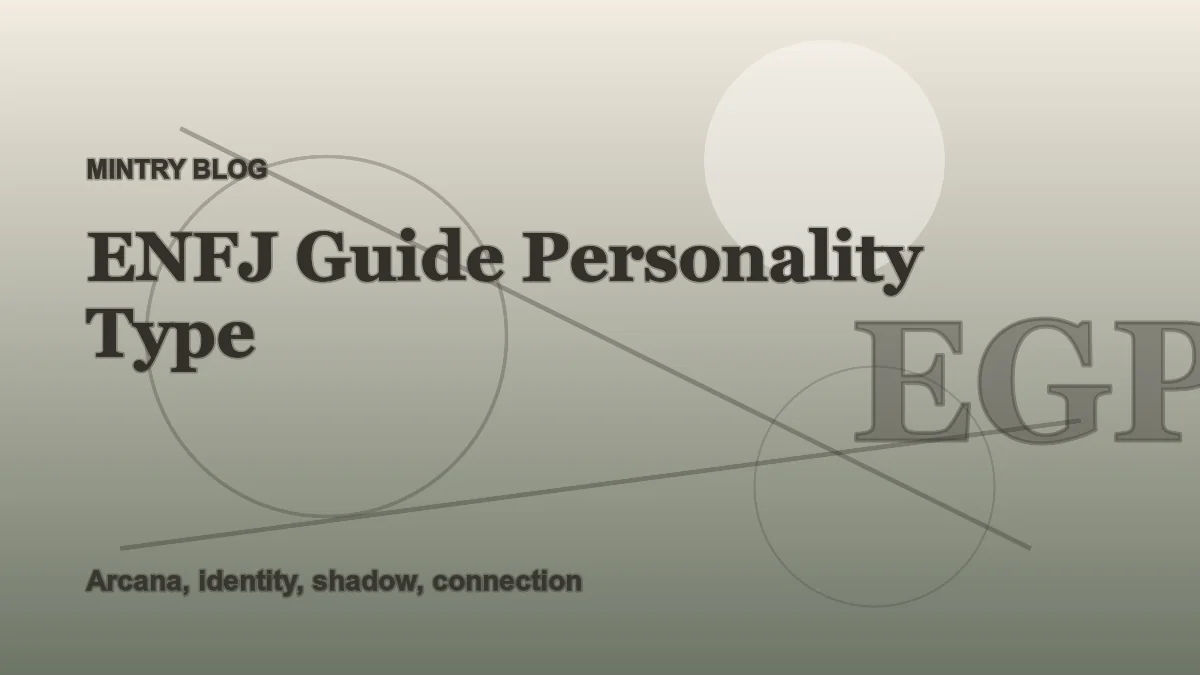 ENFJ: The Guide Archetype in Mintry header artwork