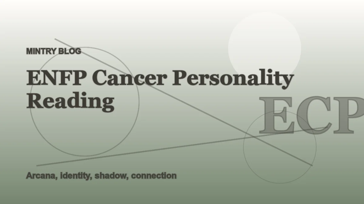 ENFP Cancer: Complete Personality Reading header artwork