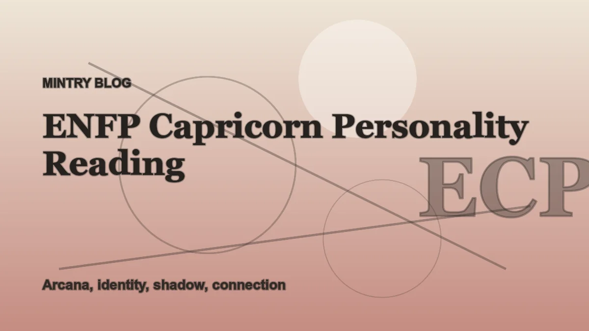 ENFP Capricorn: Complete Personality Reading header artwork