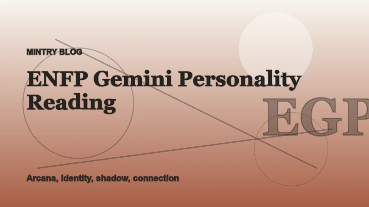 ENFP Gemini: Complete Personality Reading header artwork
