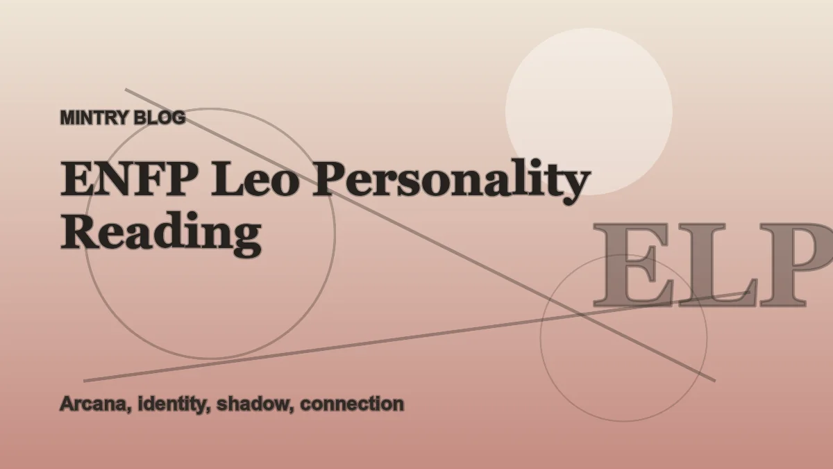 ENFP Leo: Complete Personality Reading header artwork