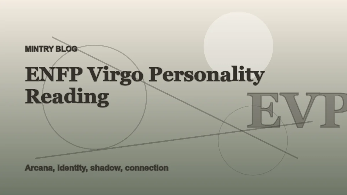ENFP Virgo: lectura completa de personalidad header artwork