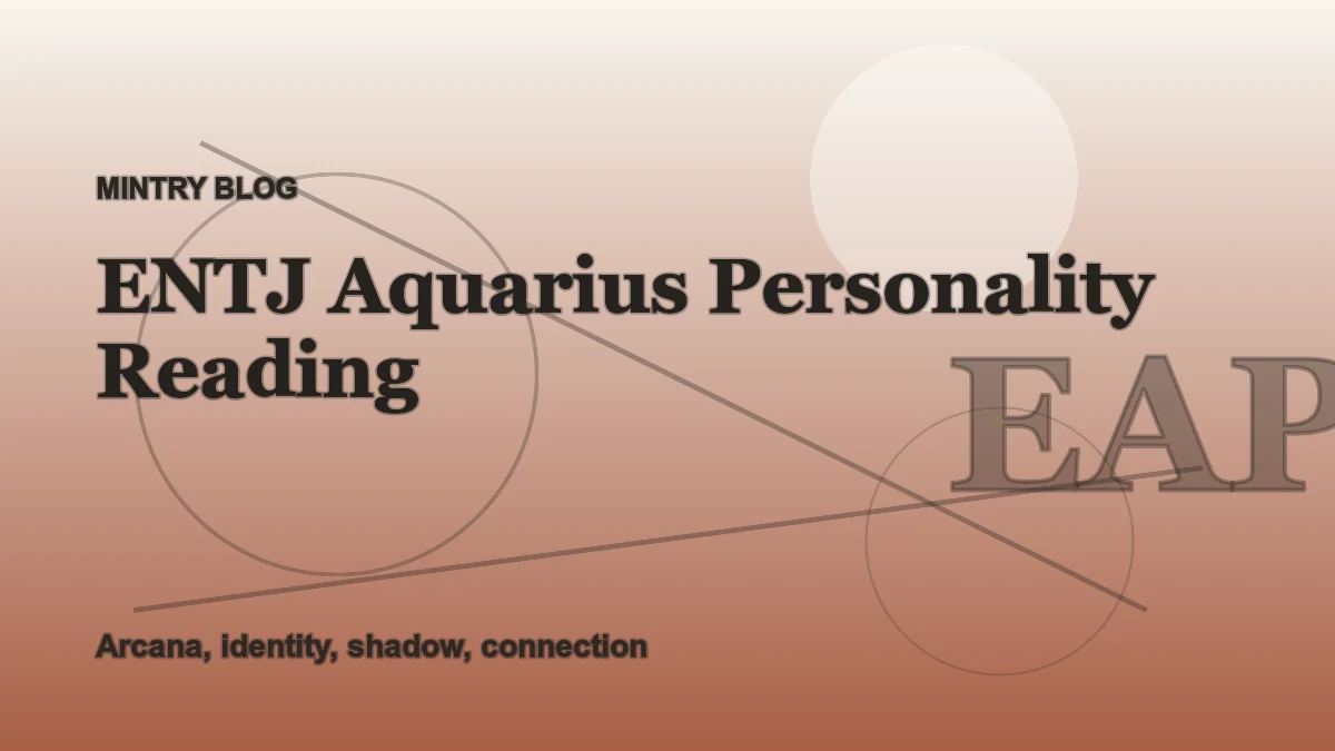 ENTJ Aquarius: Complete Personality Reading header artwork
