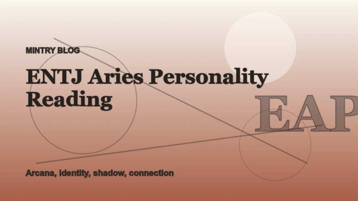 ENTJ Aries: Complete Personality Reading header artwork