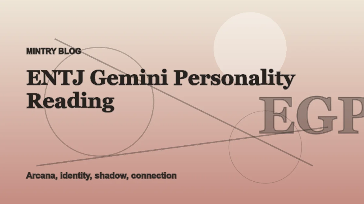 ENTJ Gemini: Complete Personality Reading header artwork