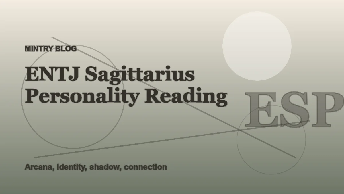 ENTJ Sagittarius: Complete Personality Reading header artwork