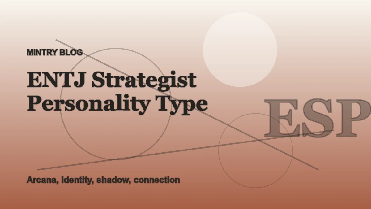 ENTJ: The Strategist Archetype in Mintry header artwork