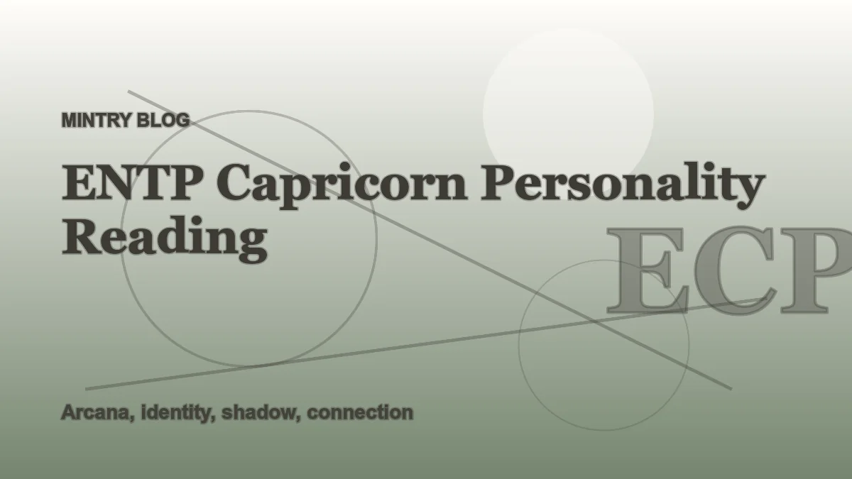 ENTP Capricorn: Complete Personality Reading header artwork