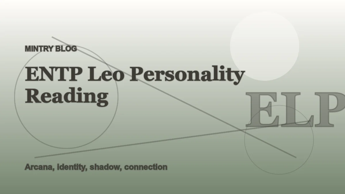 ENTP Leo: Complete Personality Reading header artwork