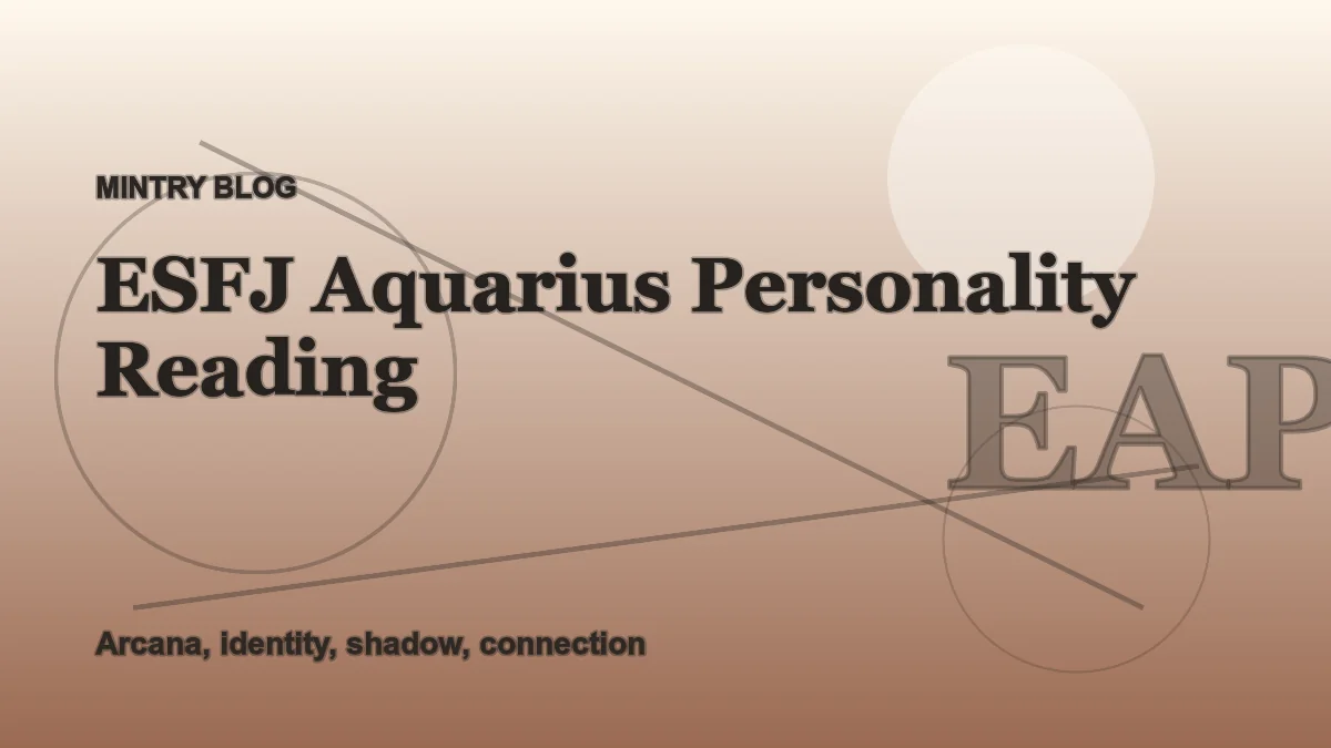 ESFJ Aquarius: Complete Personality Reading header artwork