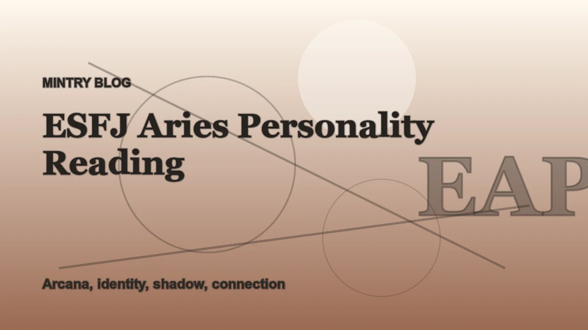 ESFJ Aries: Complete Personality Reading header artwork