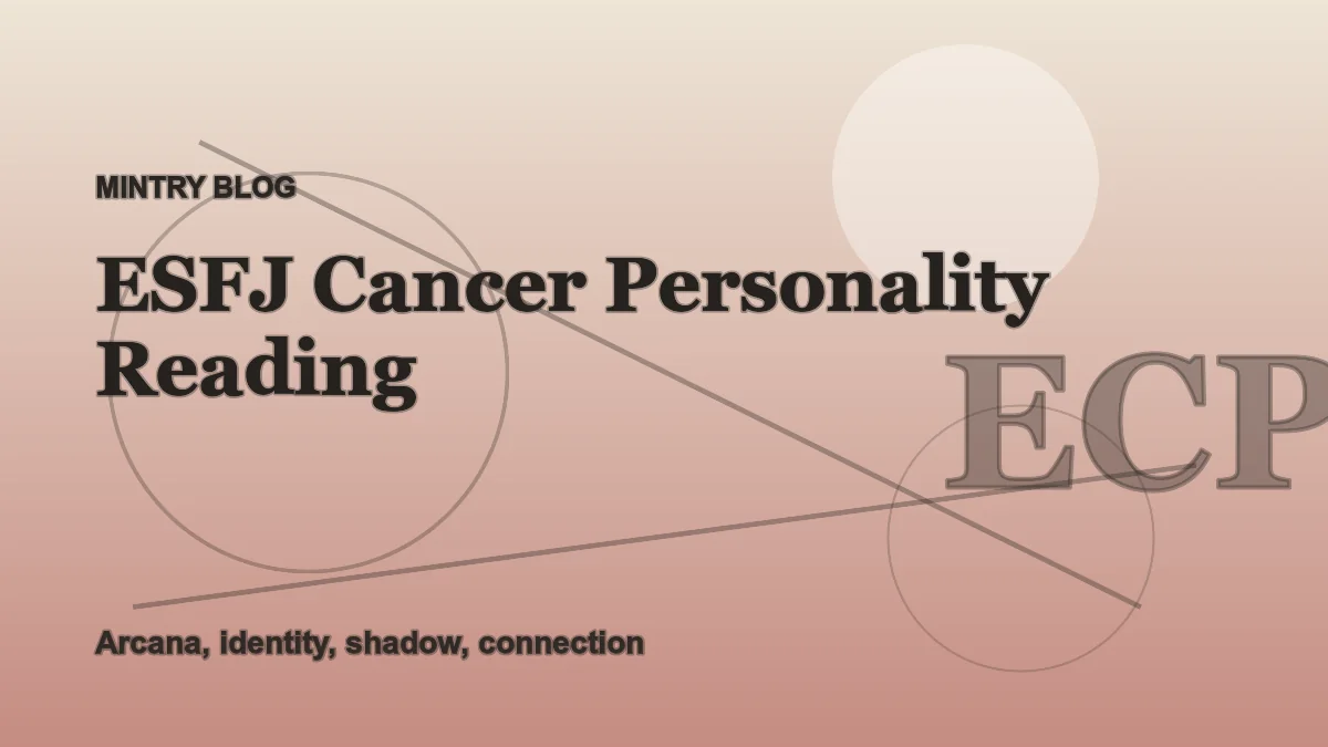 ESFJ Cancer: Complete Personality Reading header artwork