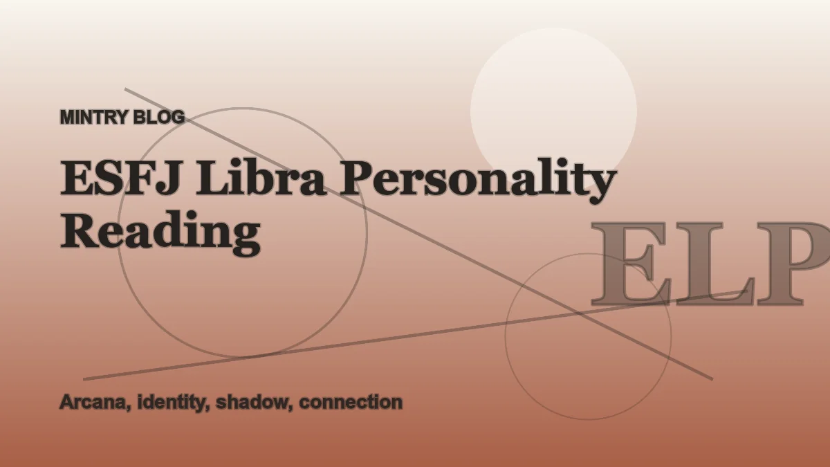 ESFJ Libra: Complete Personality Reading header artwork
