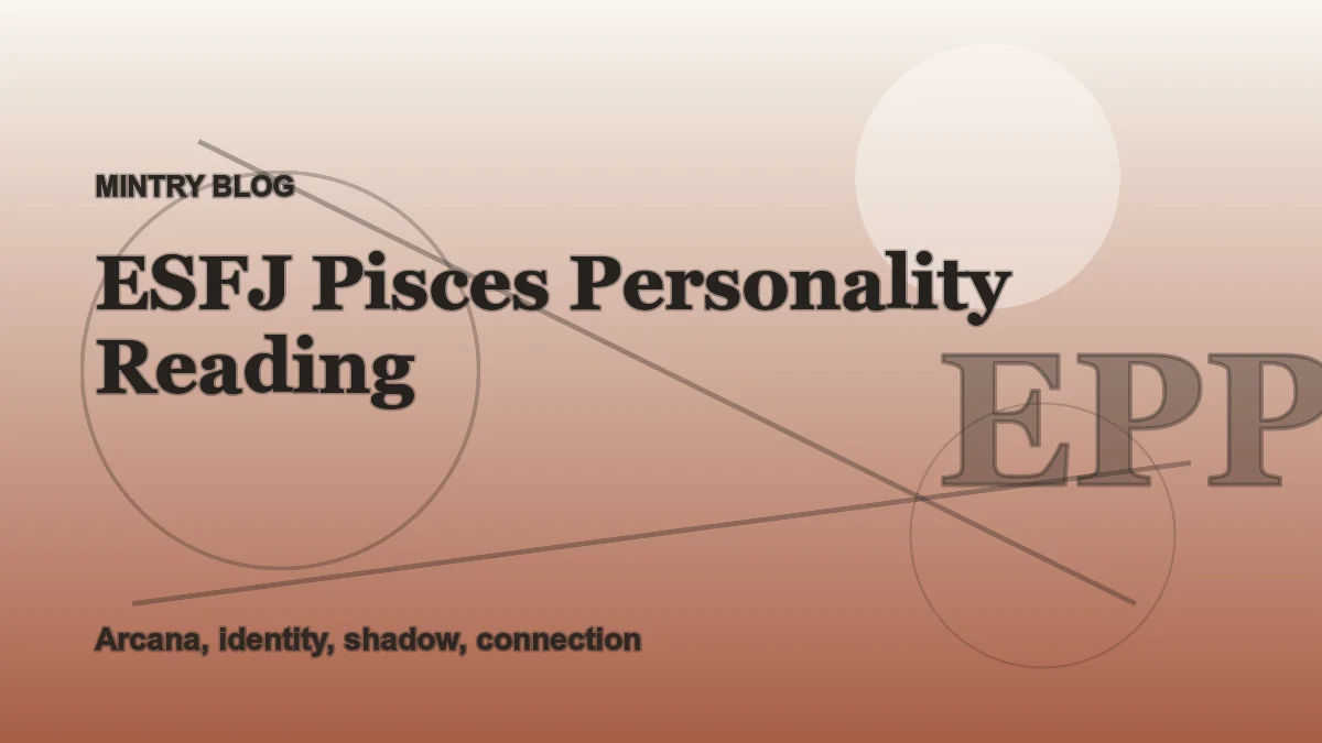 ESFJ Pisces: Complete Personality Reading header artwork