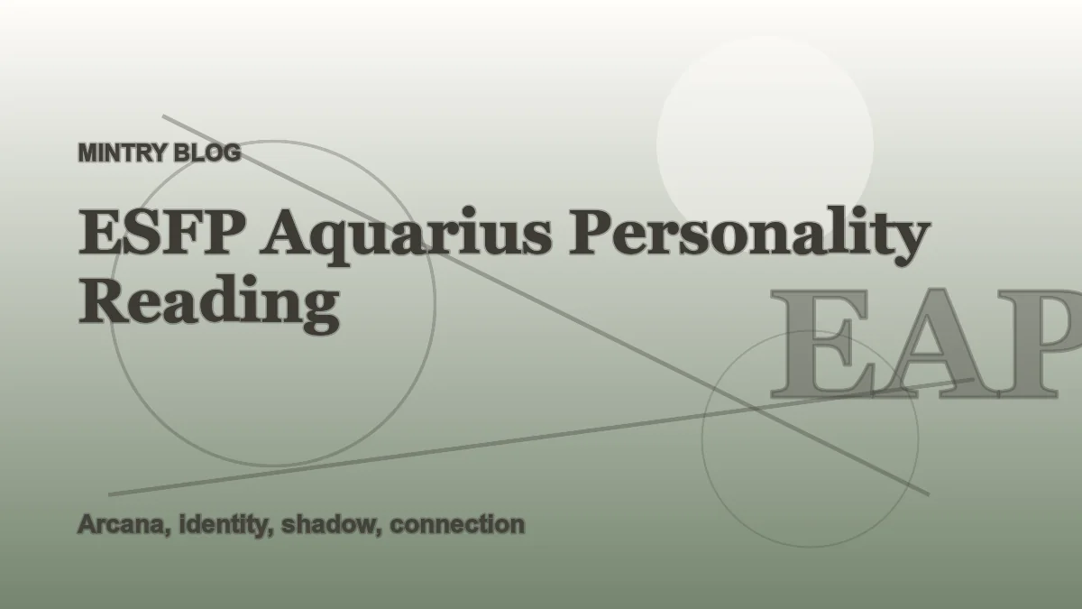 ESFP Aquarius: Complete Personality Reading header artwork