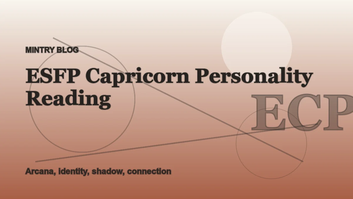 ESFP Capricorn: Complete Personality Reading header artwork
