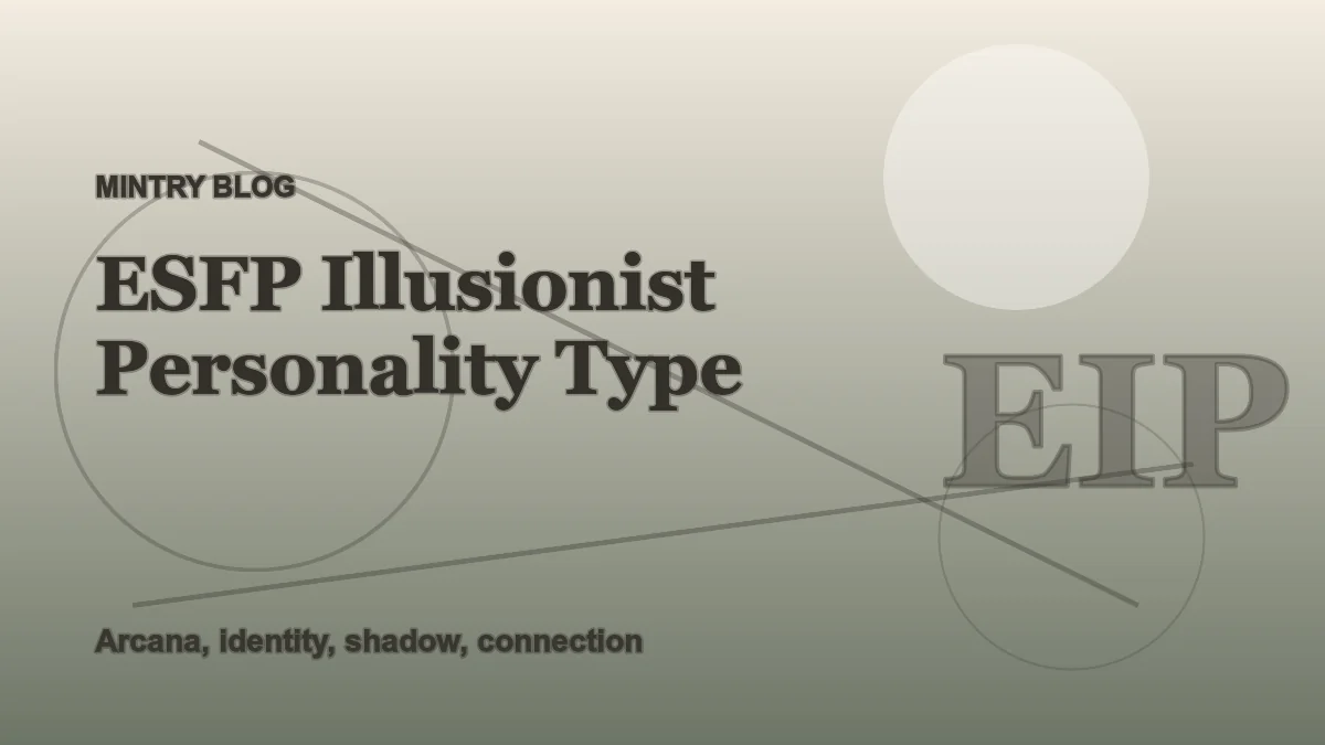 ESFP: The Illusionist Archetype in Mintry header artwork