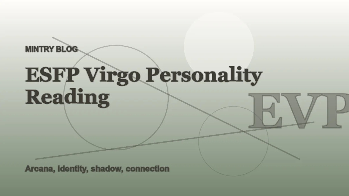 ESFP Virgo: Complete Personality Reading header artwork