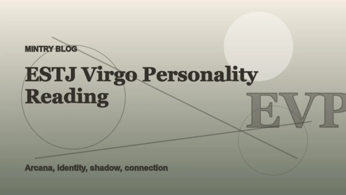 ESTJ Virgo: Complete Personality Reading header artwork