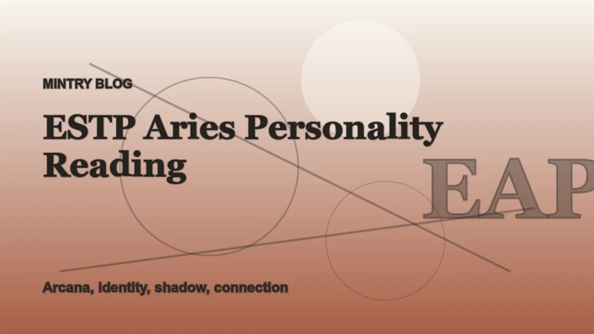 ESTP Aries: Complete Personality Reading header artwork