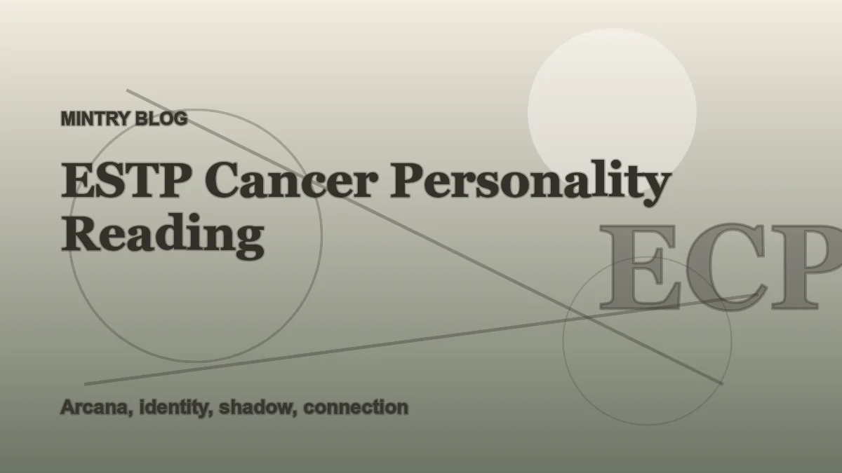 ESTP Cancer: Complete Personality Reading header artwork