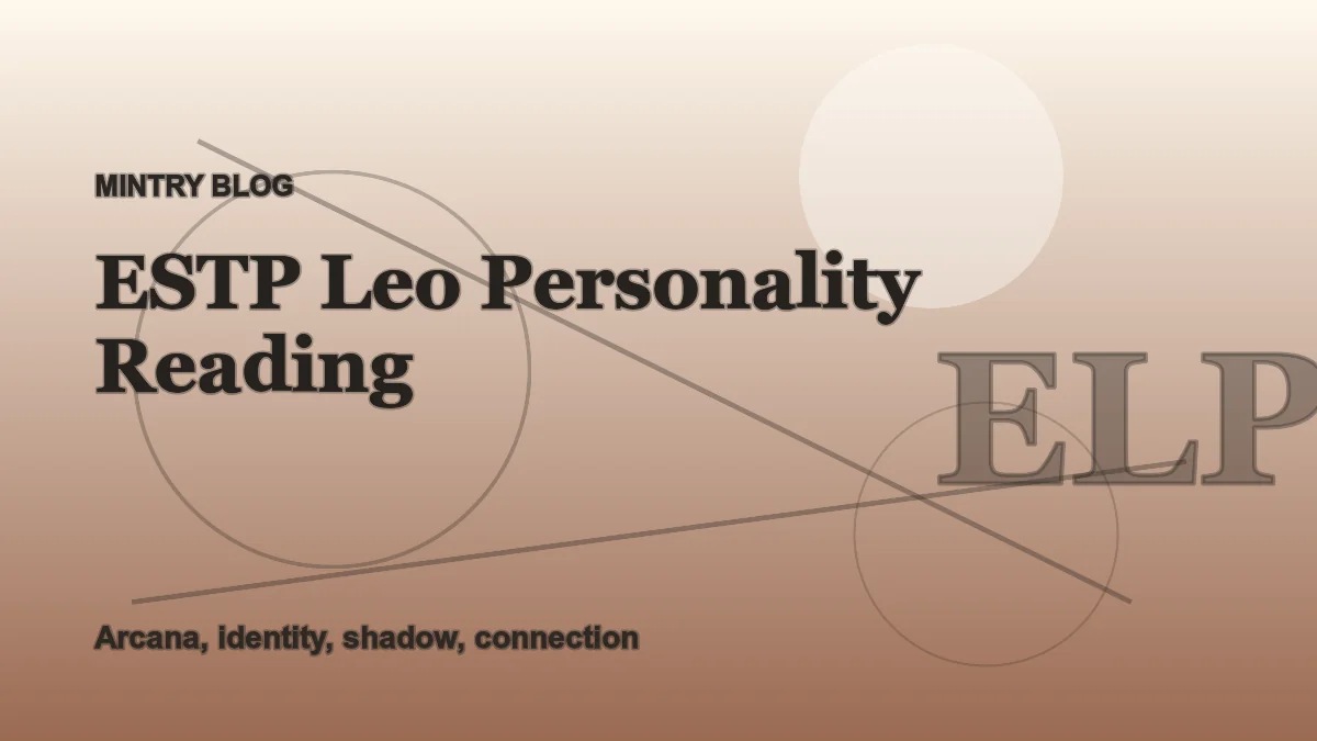 ESTP Leo: Complete Personality Reading header artwork