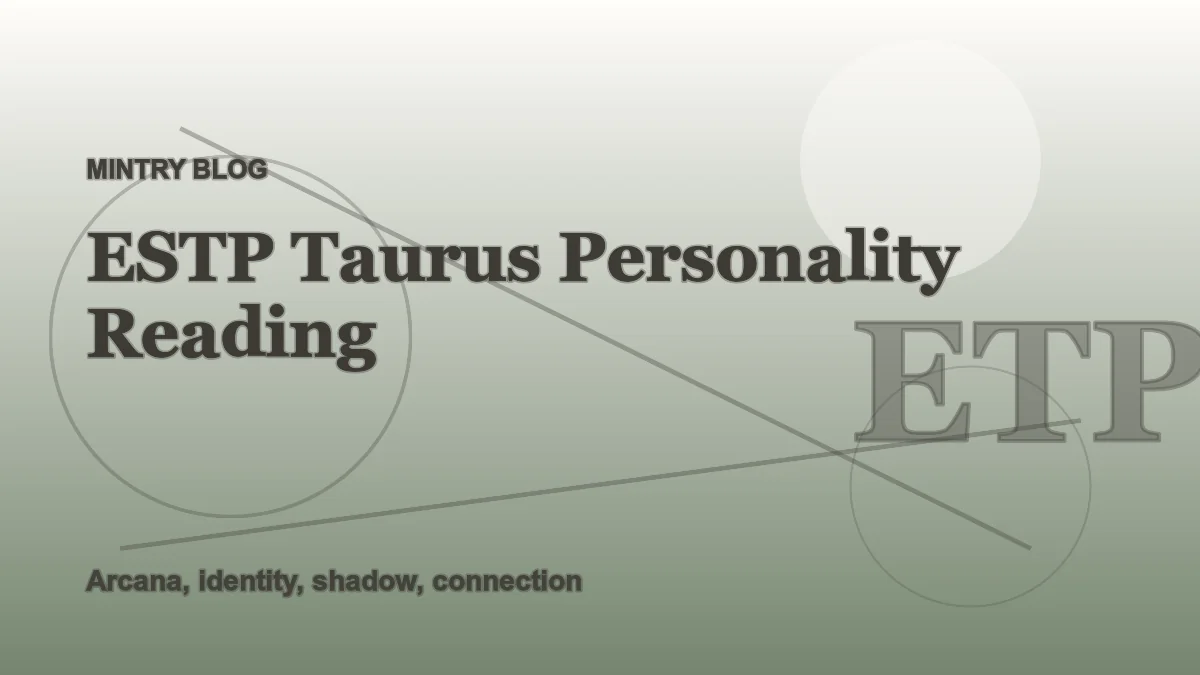 ESTP Taurus: Complete Personality Reading header artwork