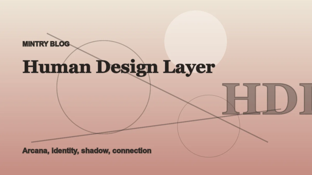 Human Design Profiles in Mintry header artwork