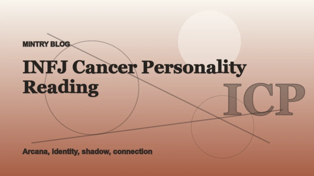 INFJ Cancer: Complete Personality Reading header artwork
