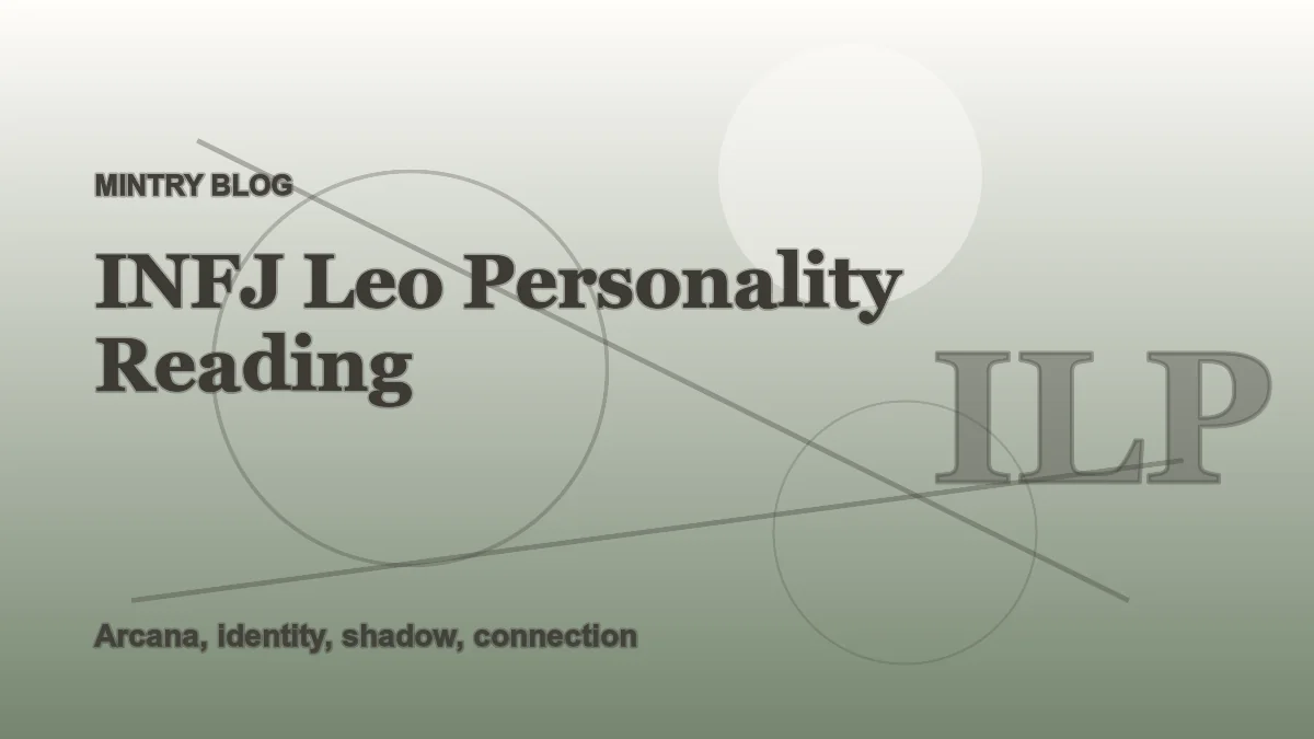 INFJ Leo: Complete Personality Reading header artwork