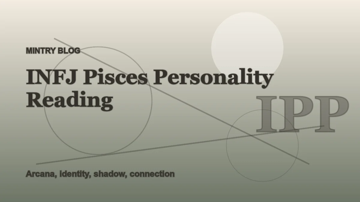 INFJ Pisces: Complete Personality Reading header artwork