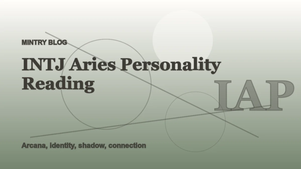 INTJ Aries: Complete Personality Reading header artwork