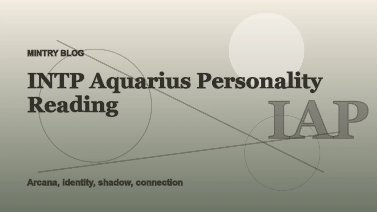 INTP Aquarius: Complete Personality Reading header artwork