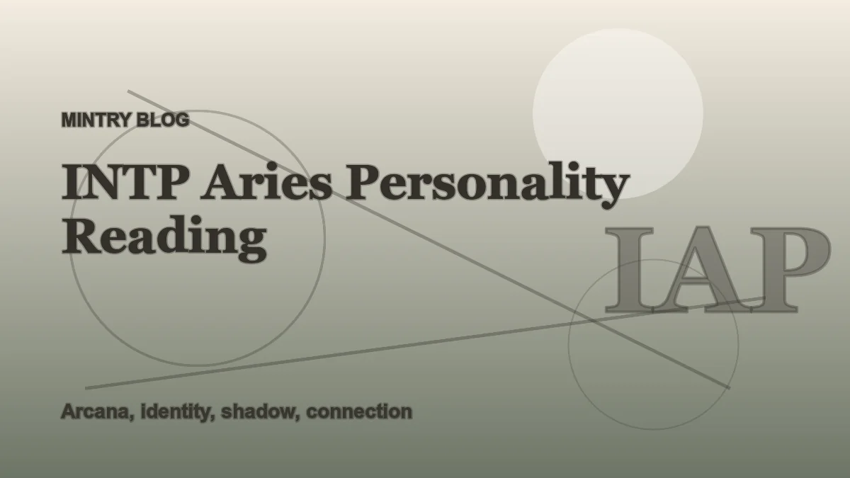 INTP Aries: Complete Personality Reading header artwork