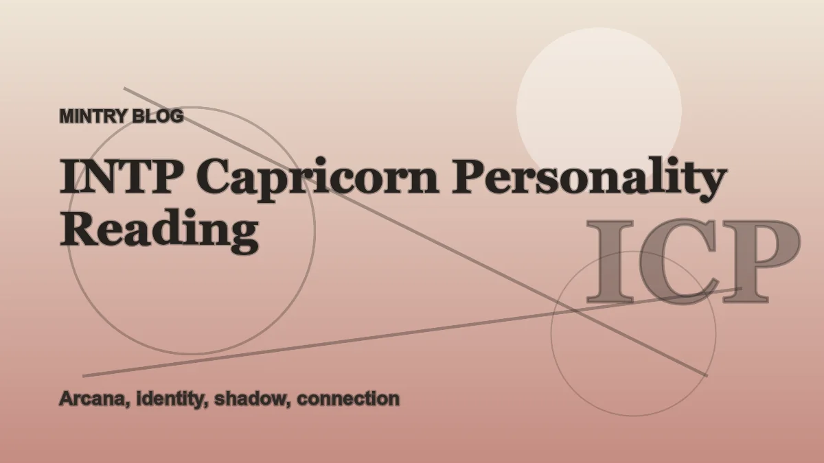 INTP Capricorn: Complete Personality Reading header artwork