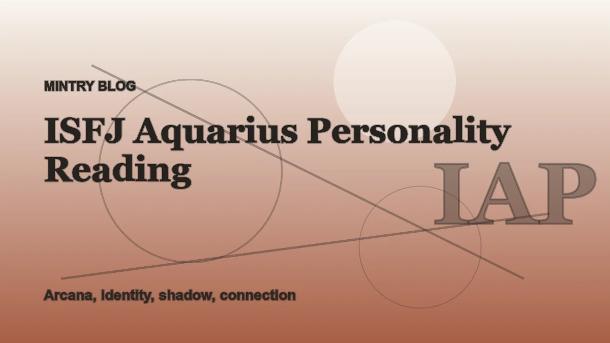 ISFJ Aquarius: Complete Personality Reading header artwork