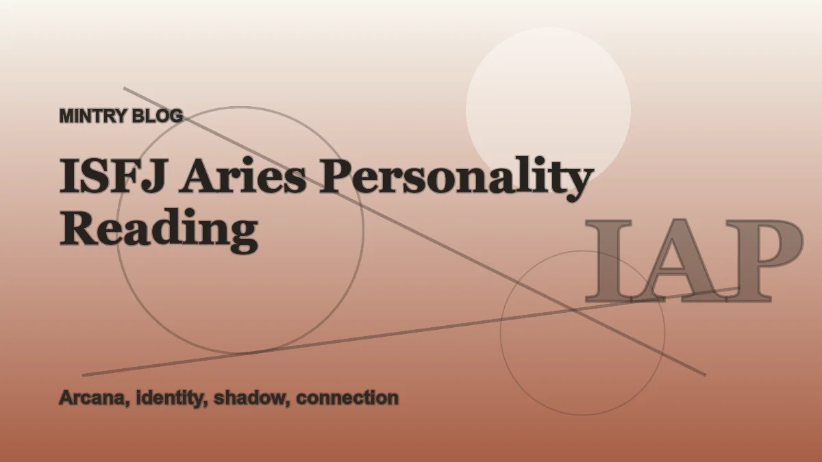 ISFJ Aries: Complete Personality Reading header artwork