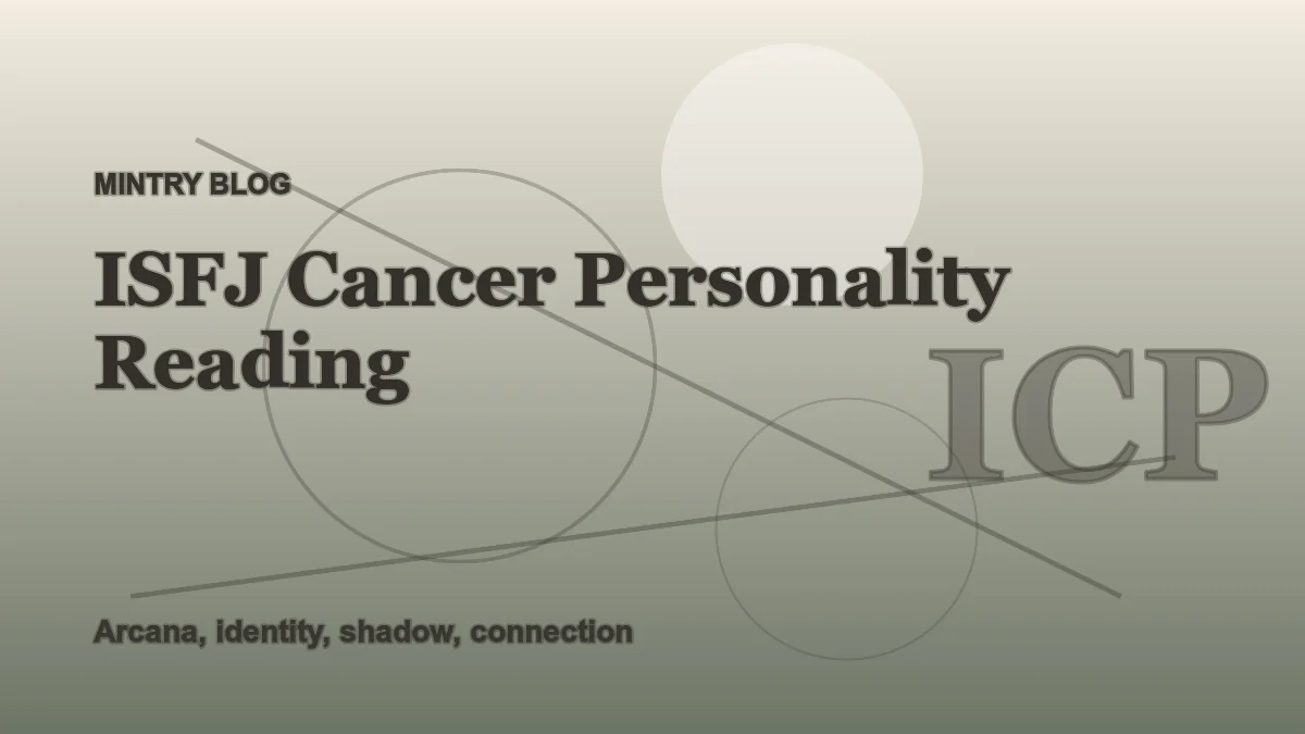 ISFJ Cancer: Complete Personality Reading header artwork