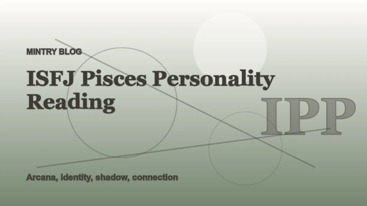 ISFJ Pisces: Complete Personality Reading header artwork