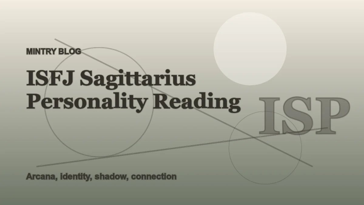 ISFJ Sagittarius: Complete Personality Reading header artwork