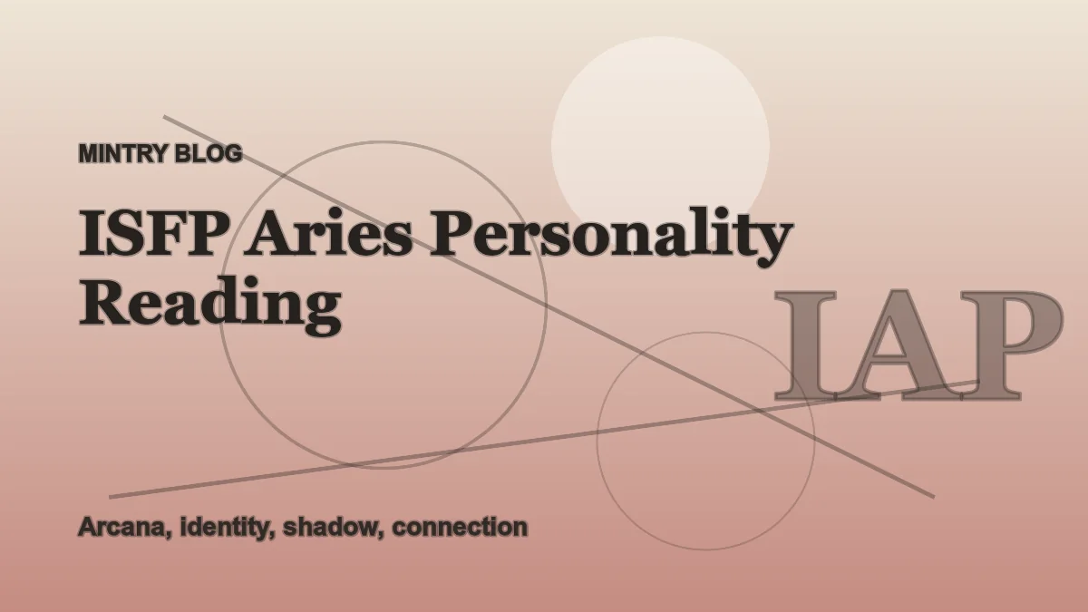 ISFP Aries: Complete Personality Reading header artwork