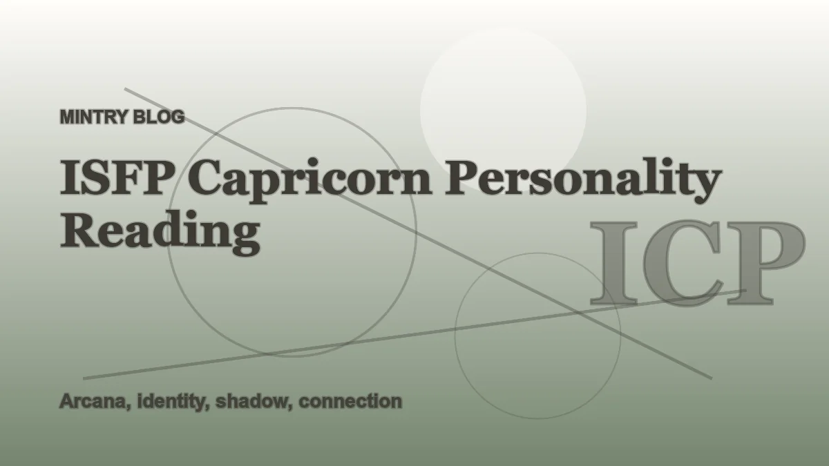 ISFP Capricorn: Complete Personality Reading header artwork