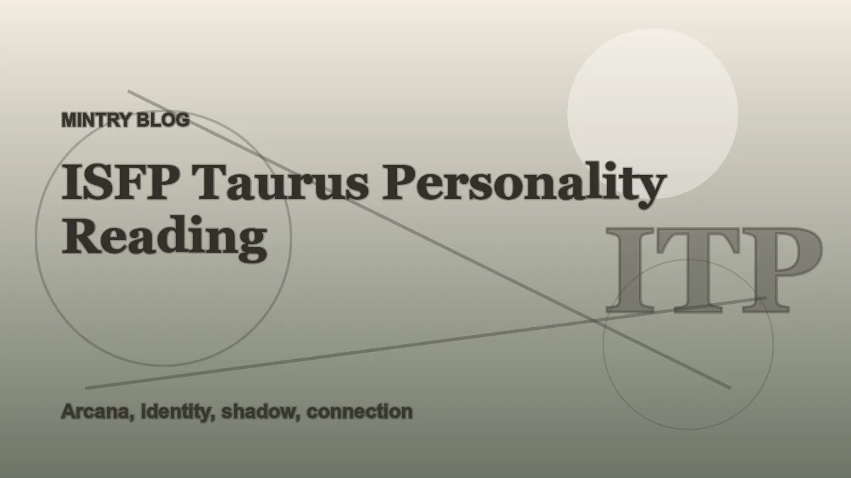 ISFP Taurus: Complete Personality Reading header artwork