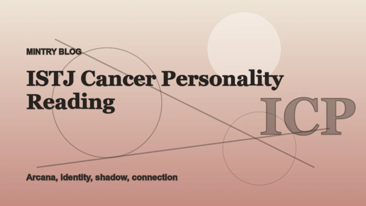 ISTJ Cancer: Complete Personality Reading header artwork