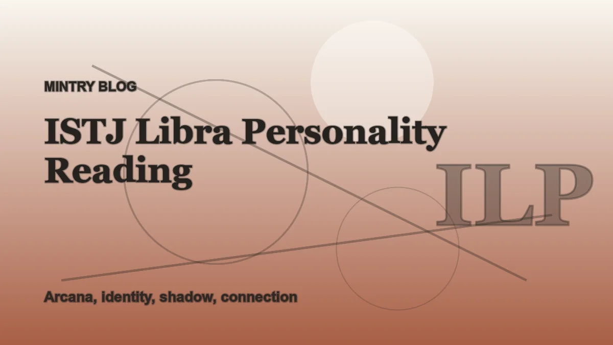 ISTJ Libra: Complete Personality Reading header artwork