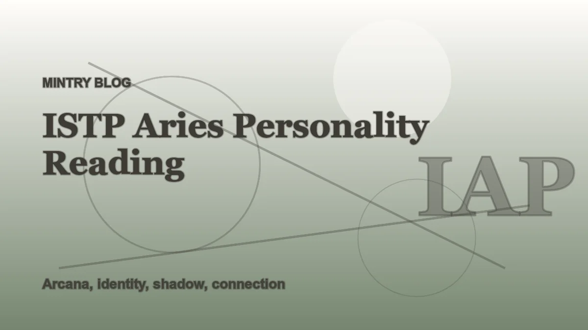 ISTP Aries: Complete Personality Reading header artwork